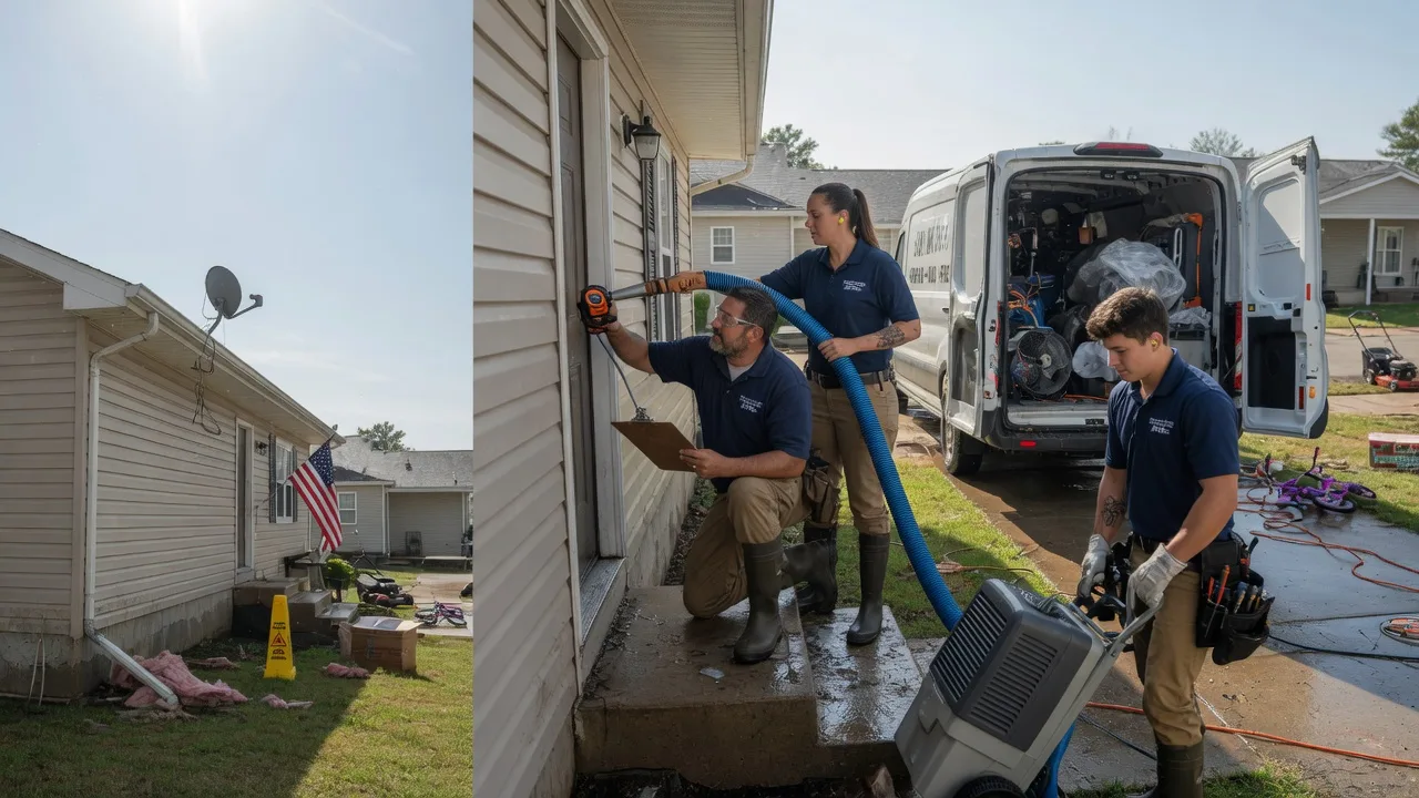 Ceiling Water Damage Restoration in Arnaudville, LA near me